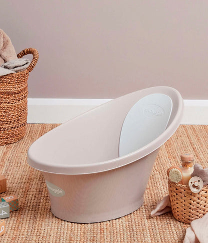 Shnuggle Newborn Baby Bath - Taupe