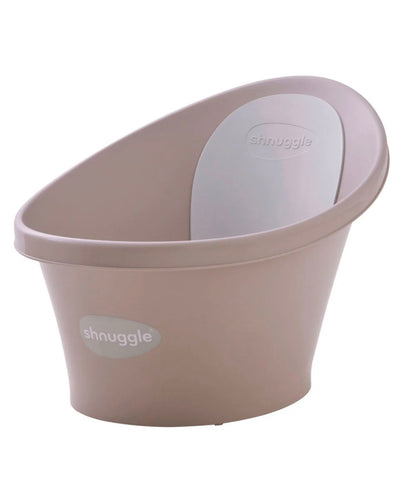 Shnuggle Newborn Baby Bath - Taupe