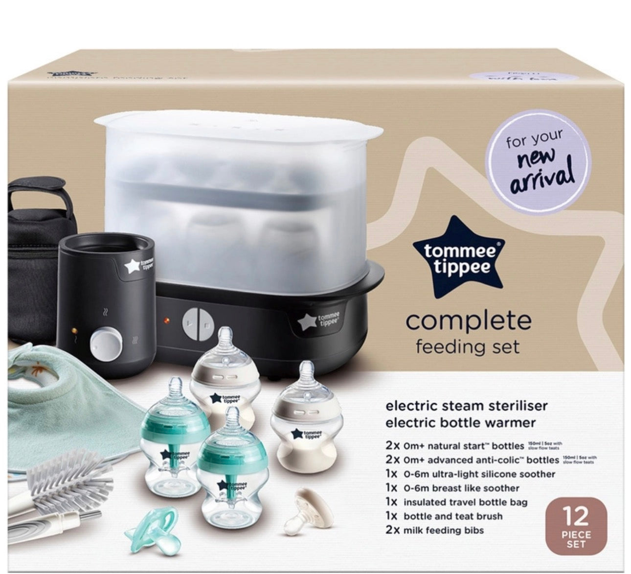 Tommee Tippee Complete Feeding Set - Black