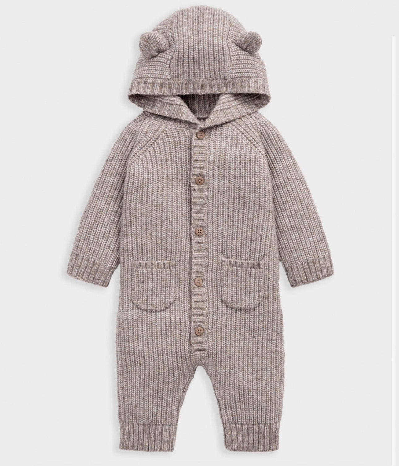 Ribbed Knitted Romper