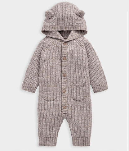 Ribbed Knitted Romper