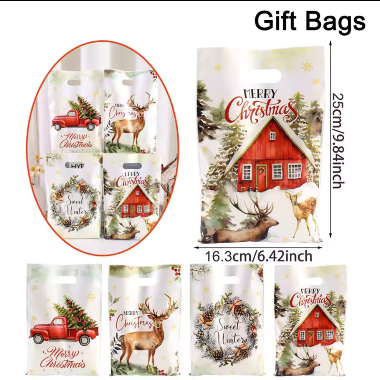 Christmas Candy Bags
