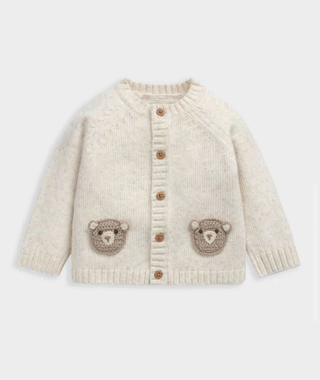 Me & You Bear Cardigan & Leggings Outfit Set