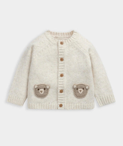 Me & You Bear Cardigan & Leggings Outfit Set